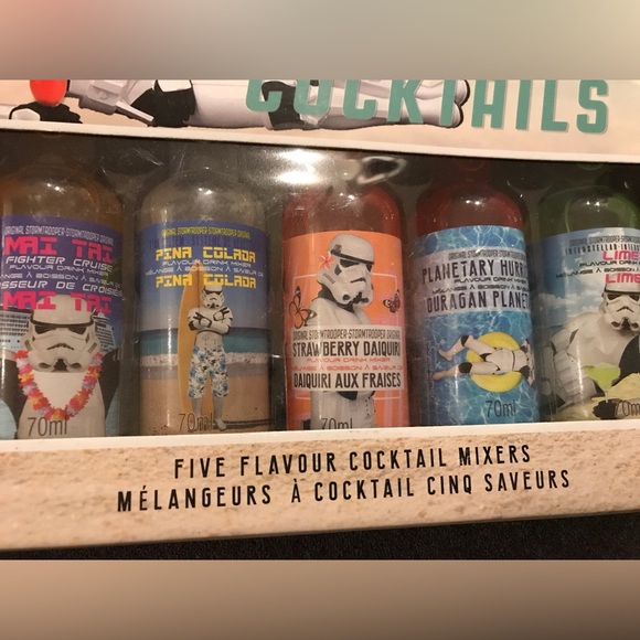 Stormtrooper Cocktail Mix Set - Gift Set with 5 Cocktail Mixes of 70 ml each - Picture 4 of 6